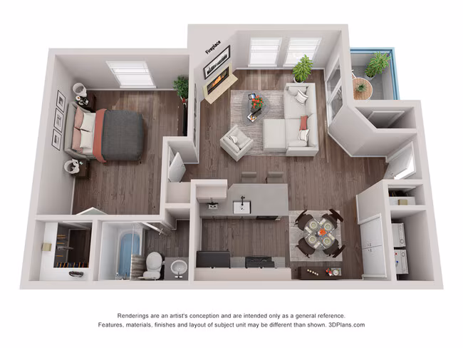Unit 7-7203 7-7203 floor plan